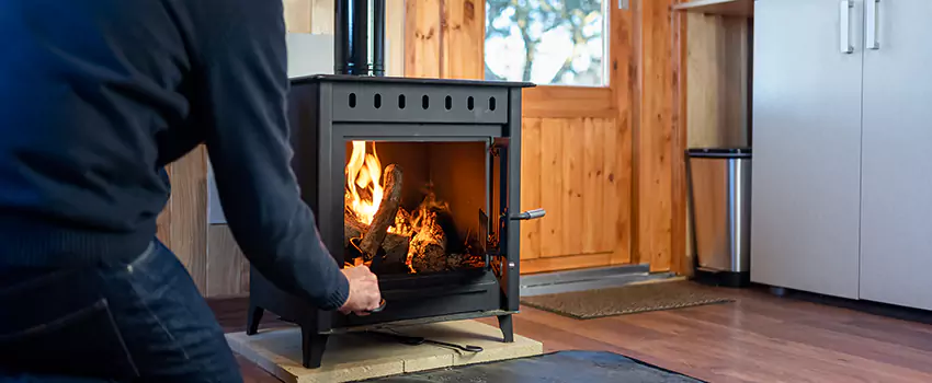 Open Hearth Wood Fireplace Installation in Campbell, CA