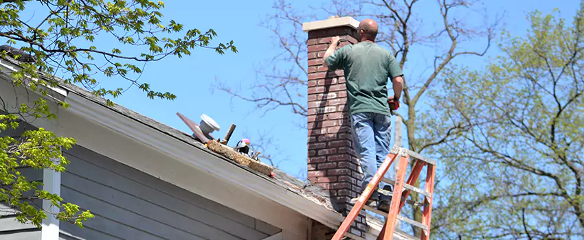 Vinyl and PVC Chimney Flashing Installation in Campbell, CA